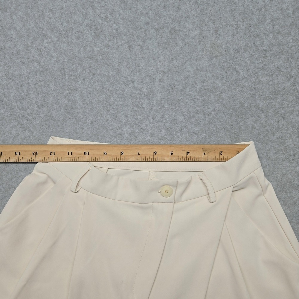 CMMN SWDN Pants Womens Small Wide‎ Leg High Waist Pleated Trouser Relaxed Fit - Picture 10 of 16
